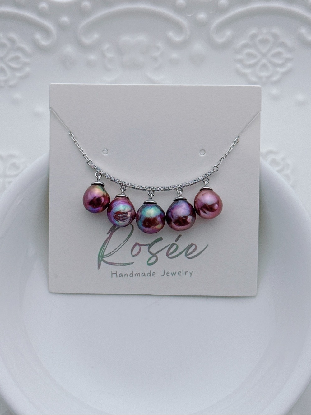 26X546 S925 Stamped Freshwater Edison Baroque Pearl Necklace 16+2”